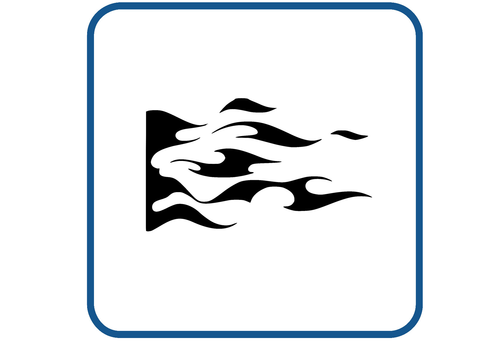 Vlammen design 19 sticker