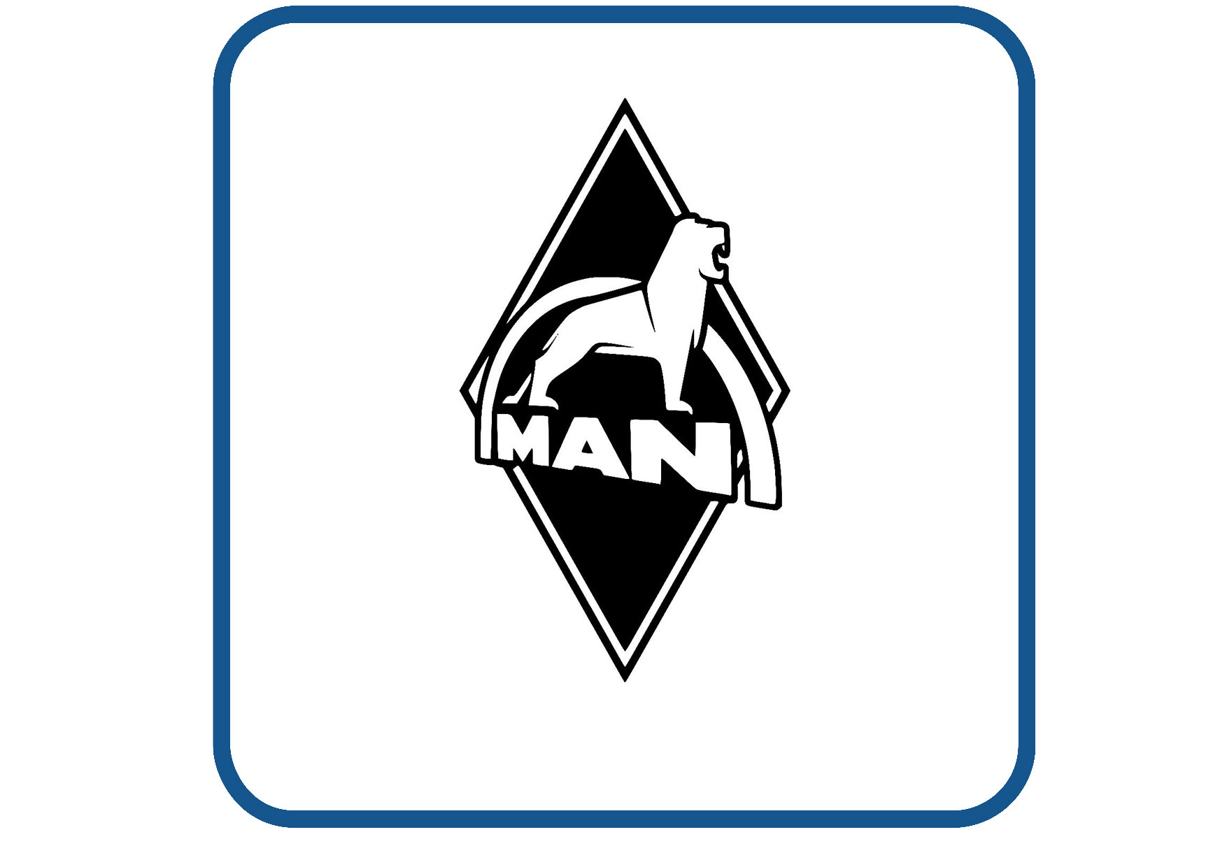 MAN design 1 sticker