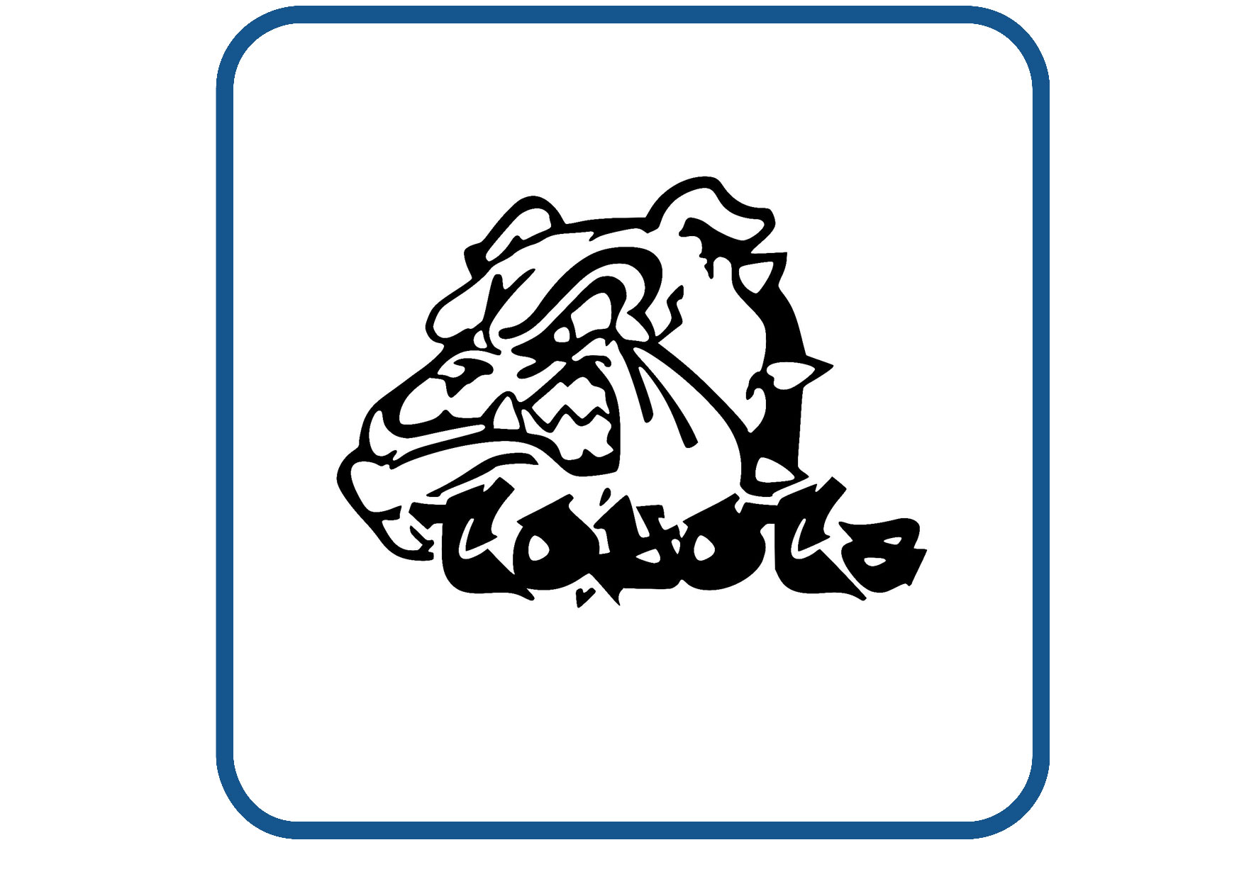 Toyota Bulldog sticker
