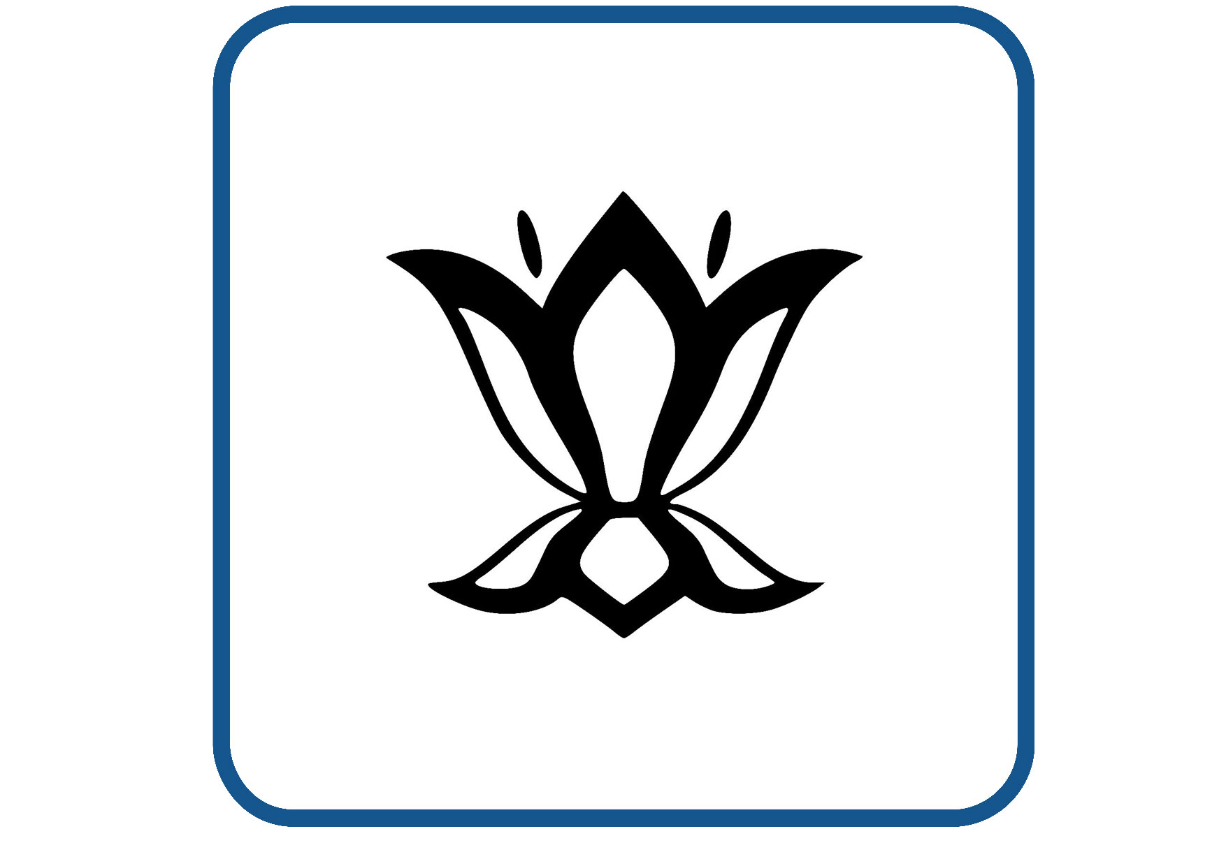 Bloem design 6 sticker