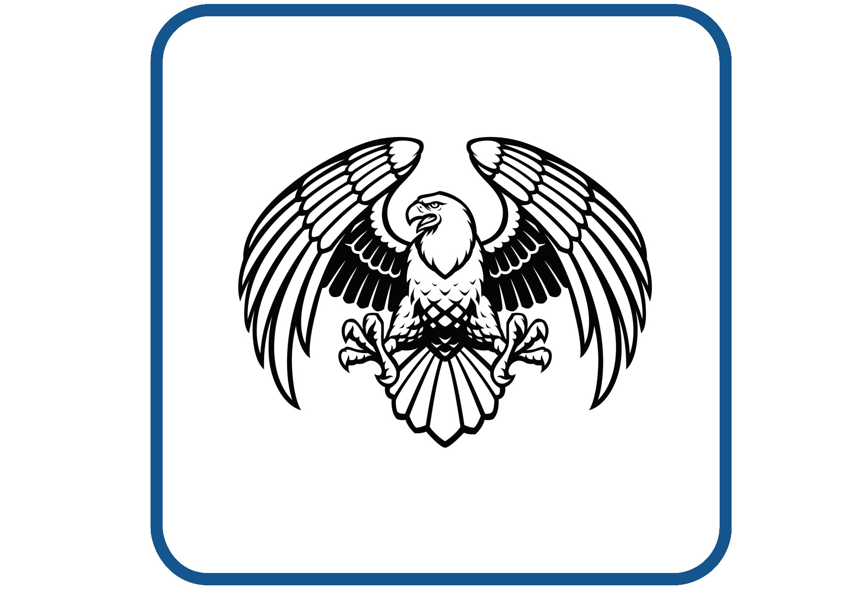 Adelaar design 10 sticker