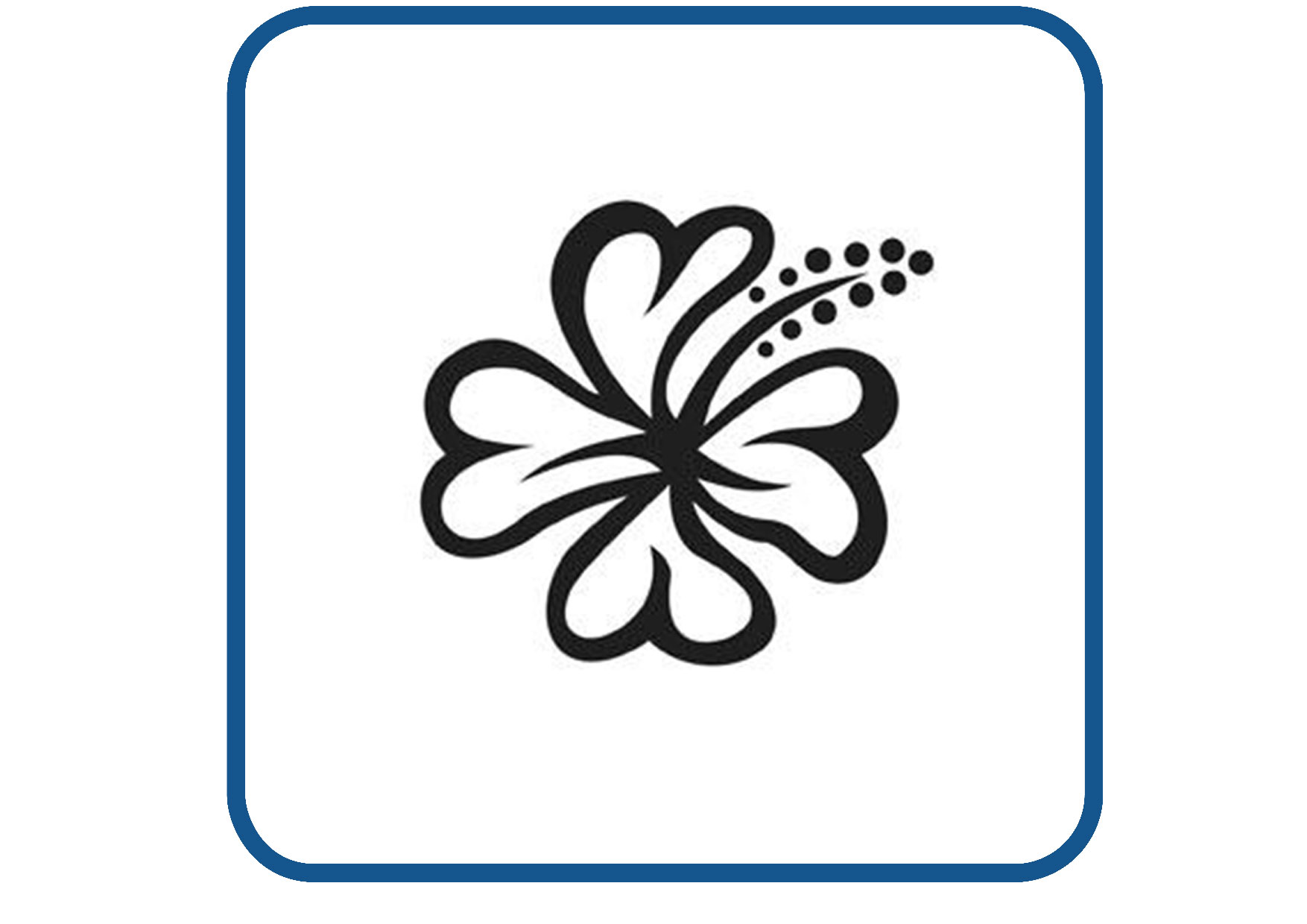 Bloem design 58 sticker