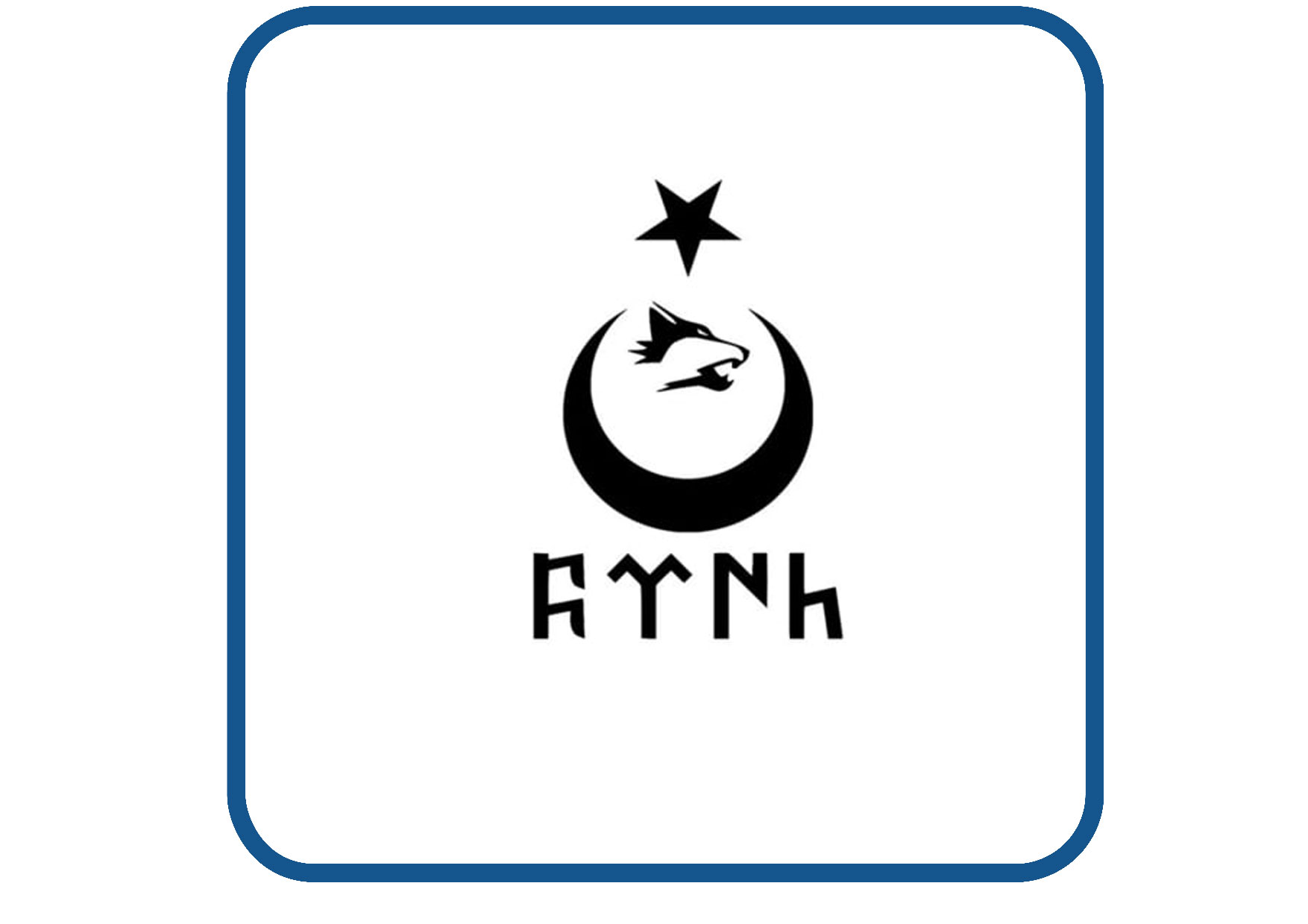 Gokturk Bozkurt design 5 sticker