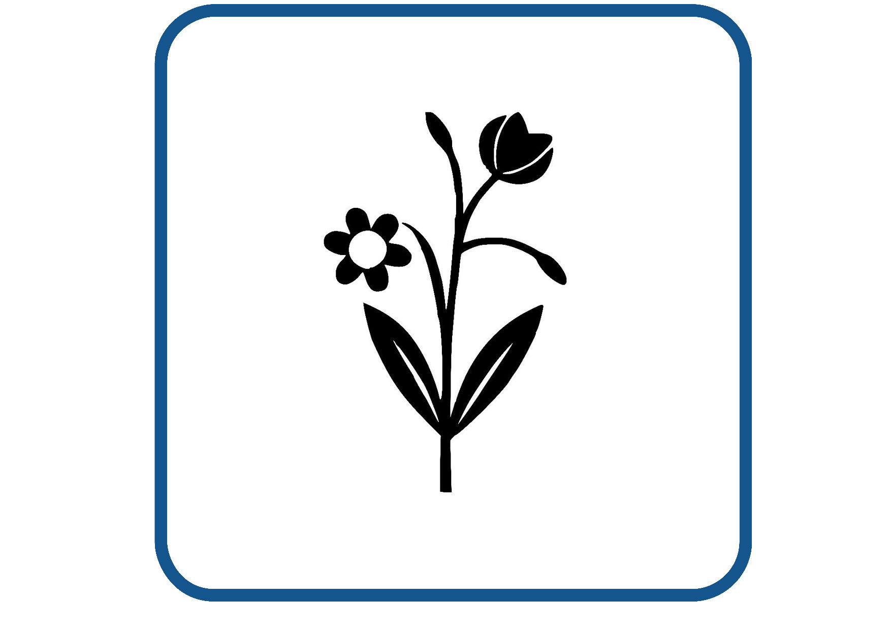 Bloem design 39 sticker
