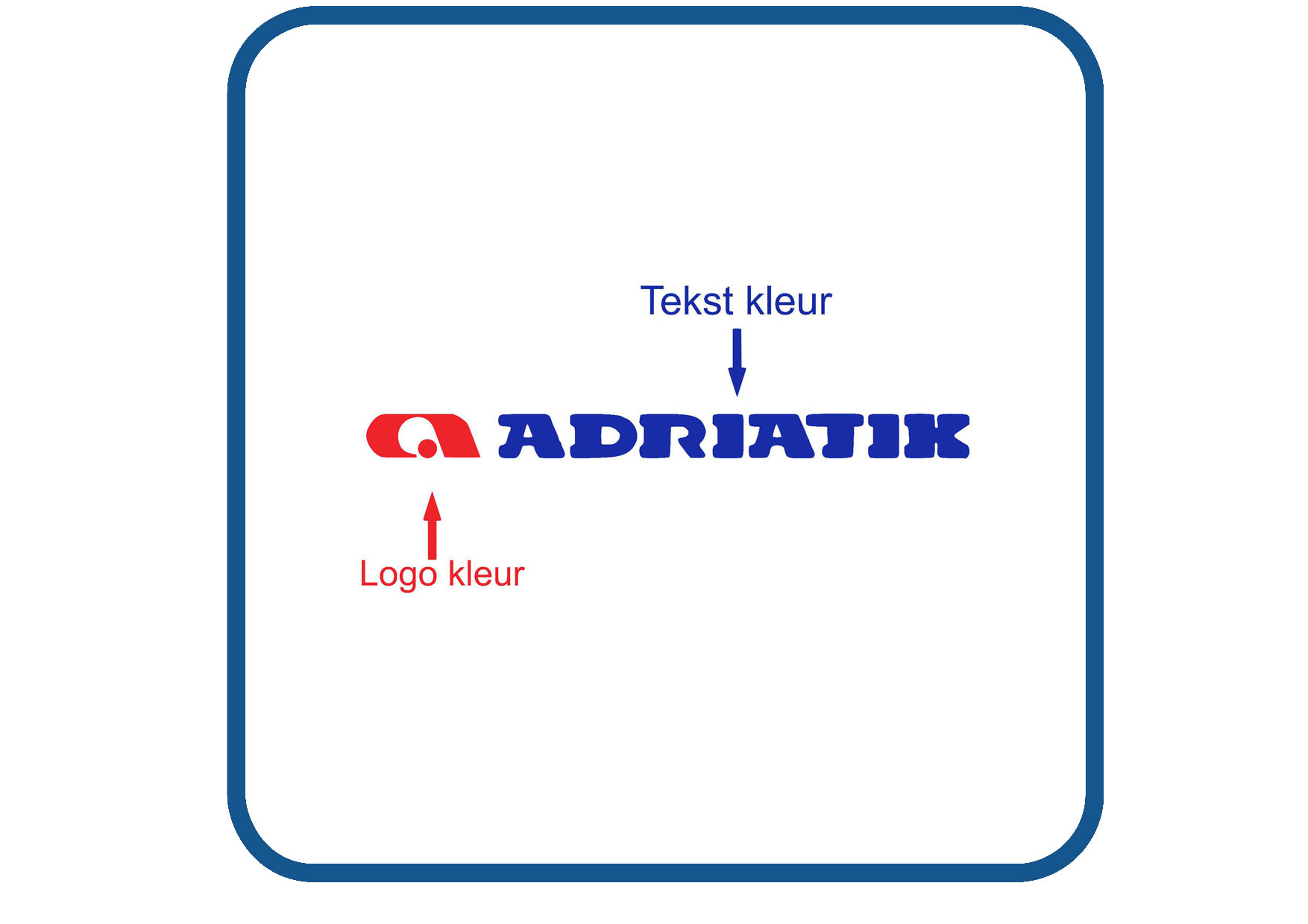 Adriatik caravan en camper sticker