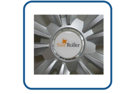 Sun Roller naafstickers