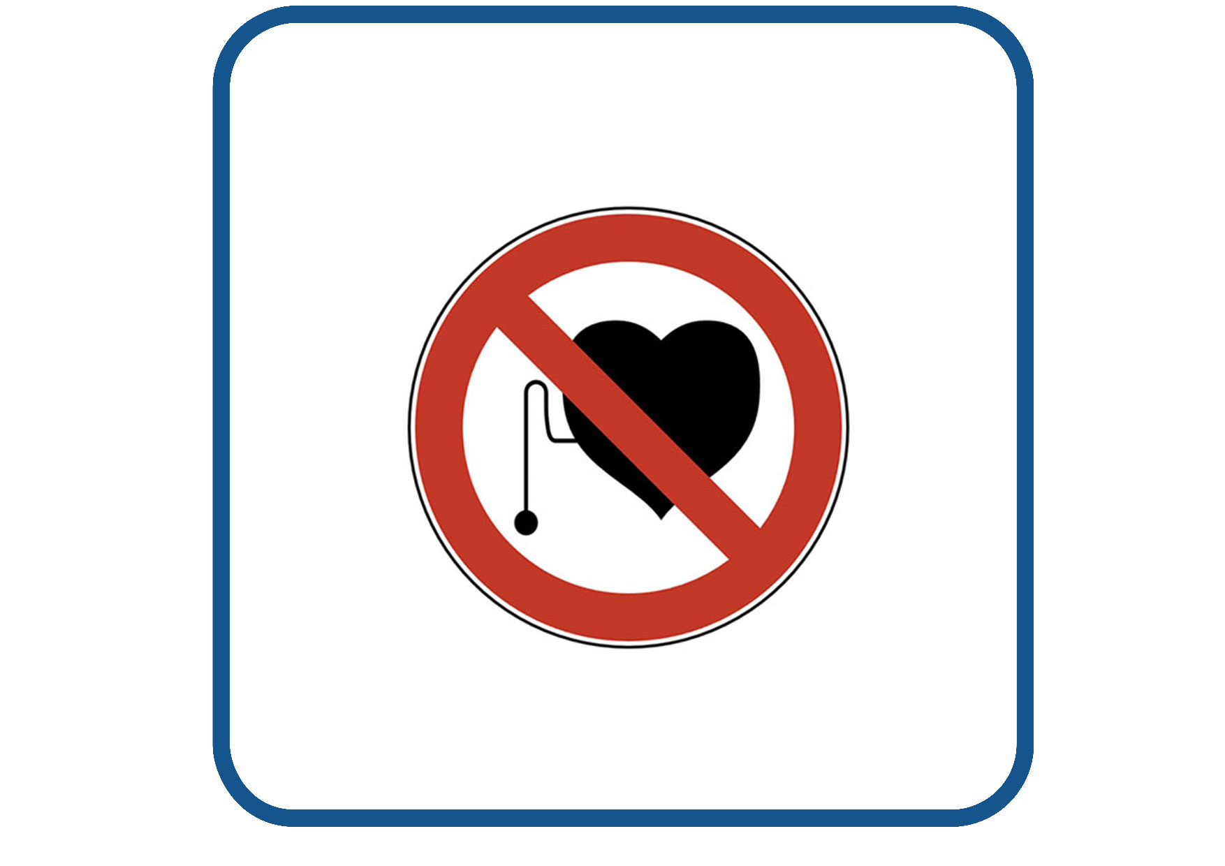 Pacemaker sticker