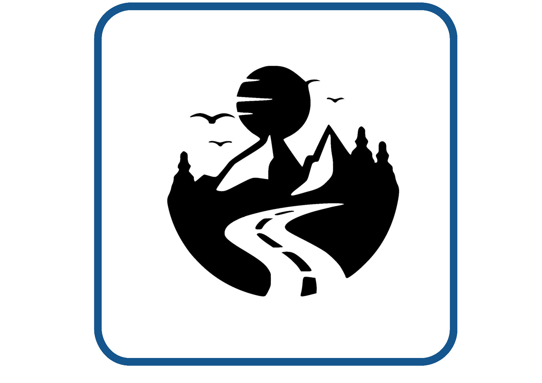Bergen design 5 sticker