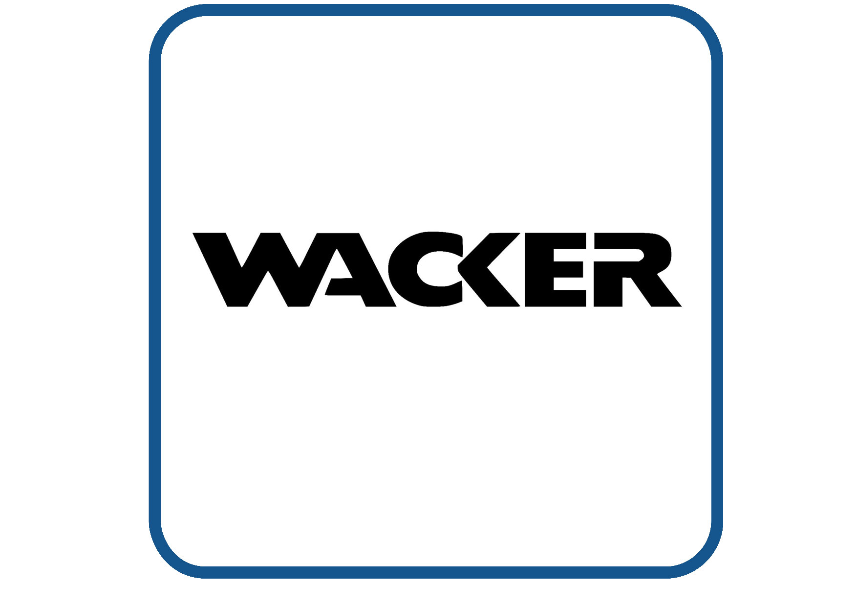 Wacker sticker
