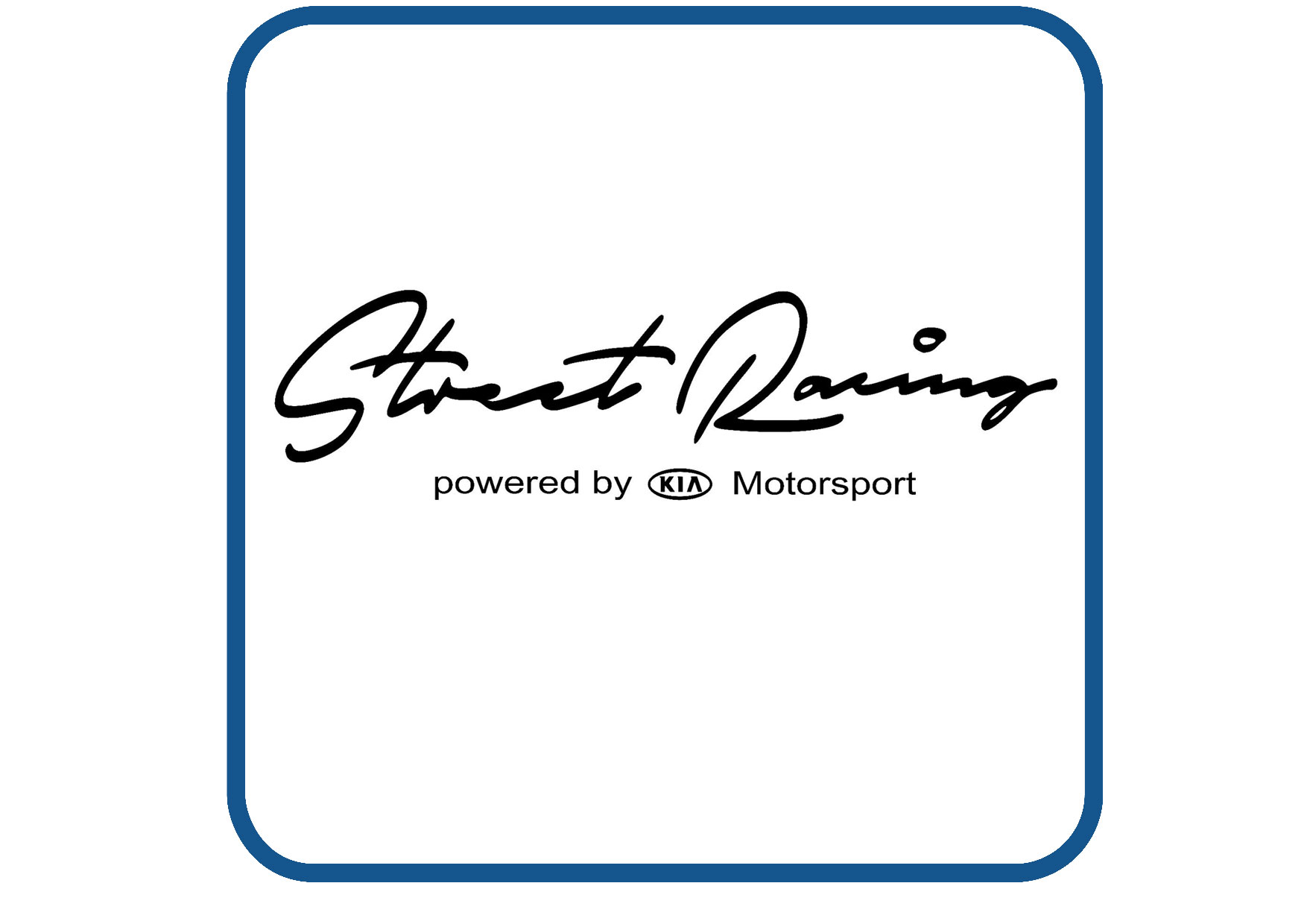 Kia Street Racing sticker