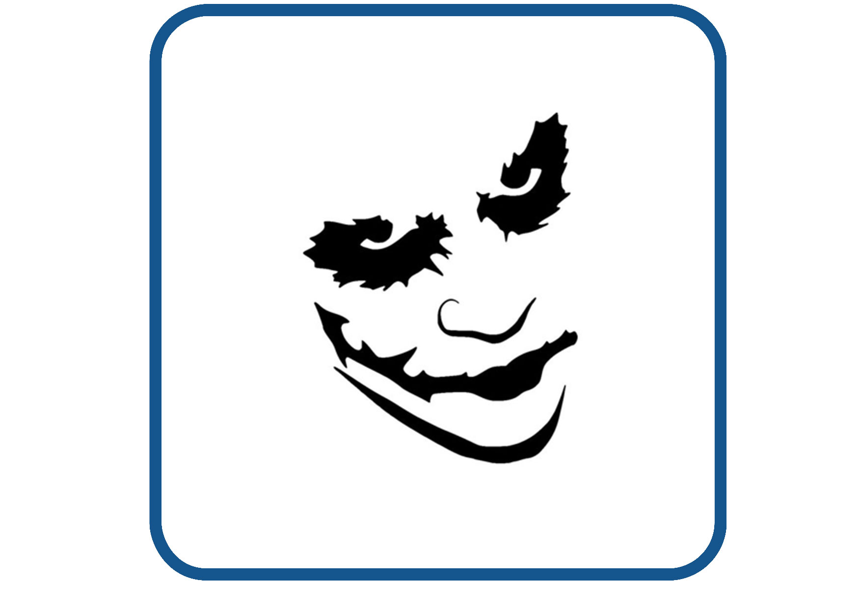 Joker design 2 sticker