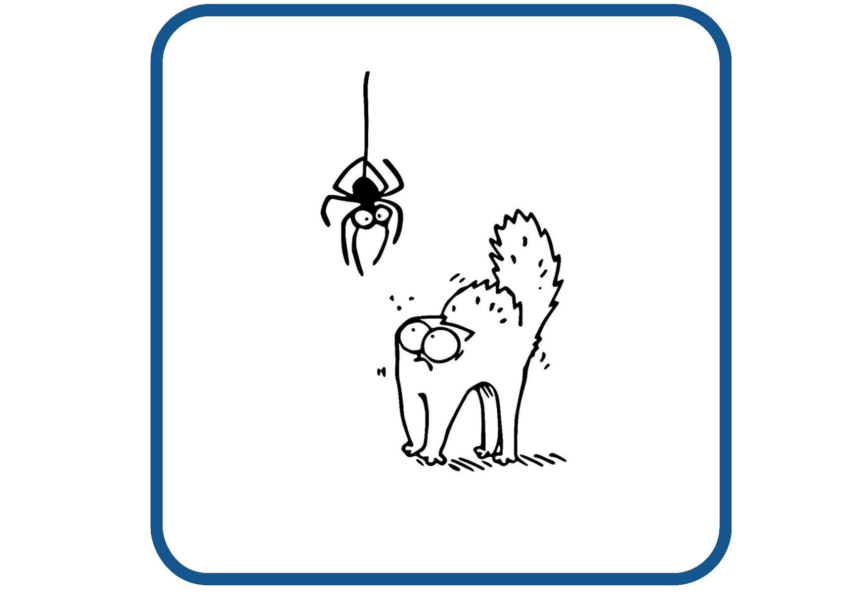 Simon Katze design 15 sticker