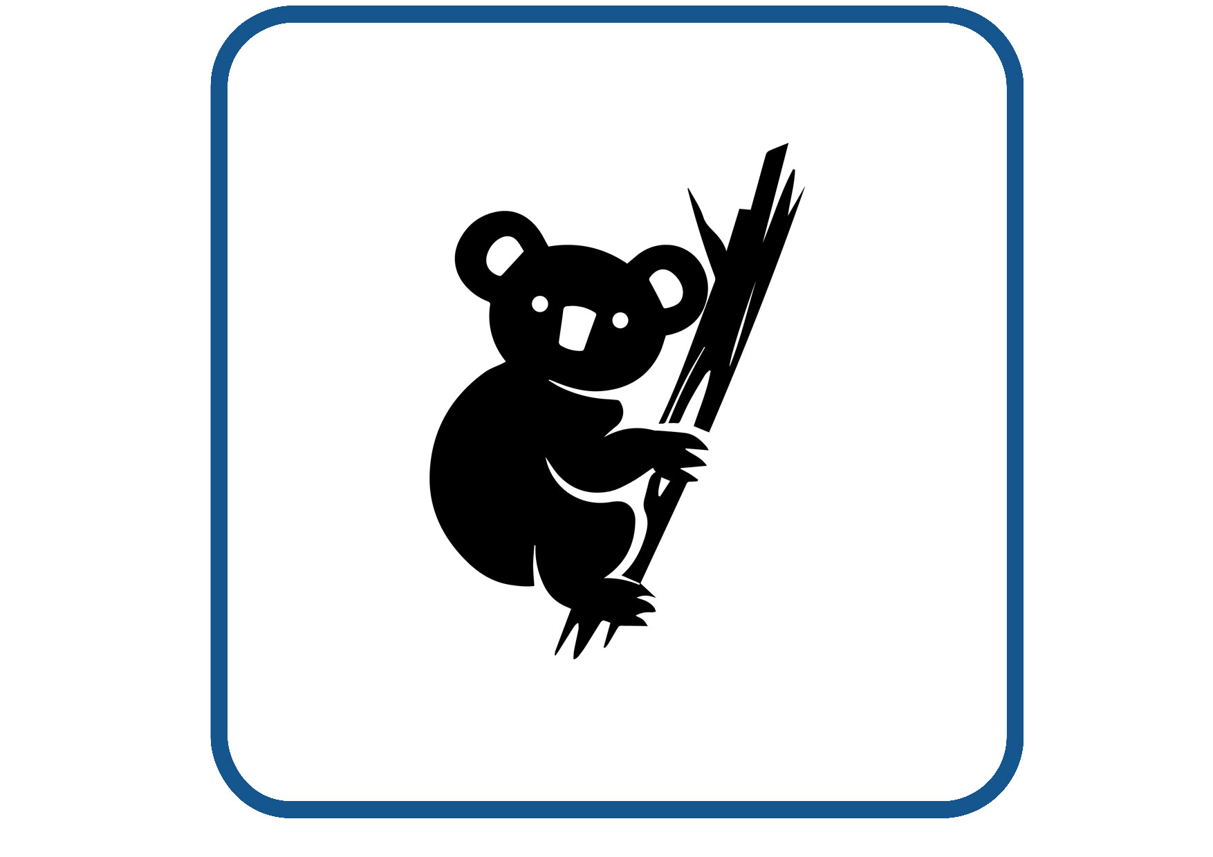 Koala sticker