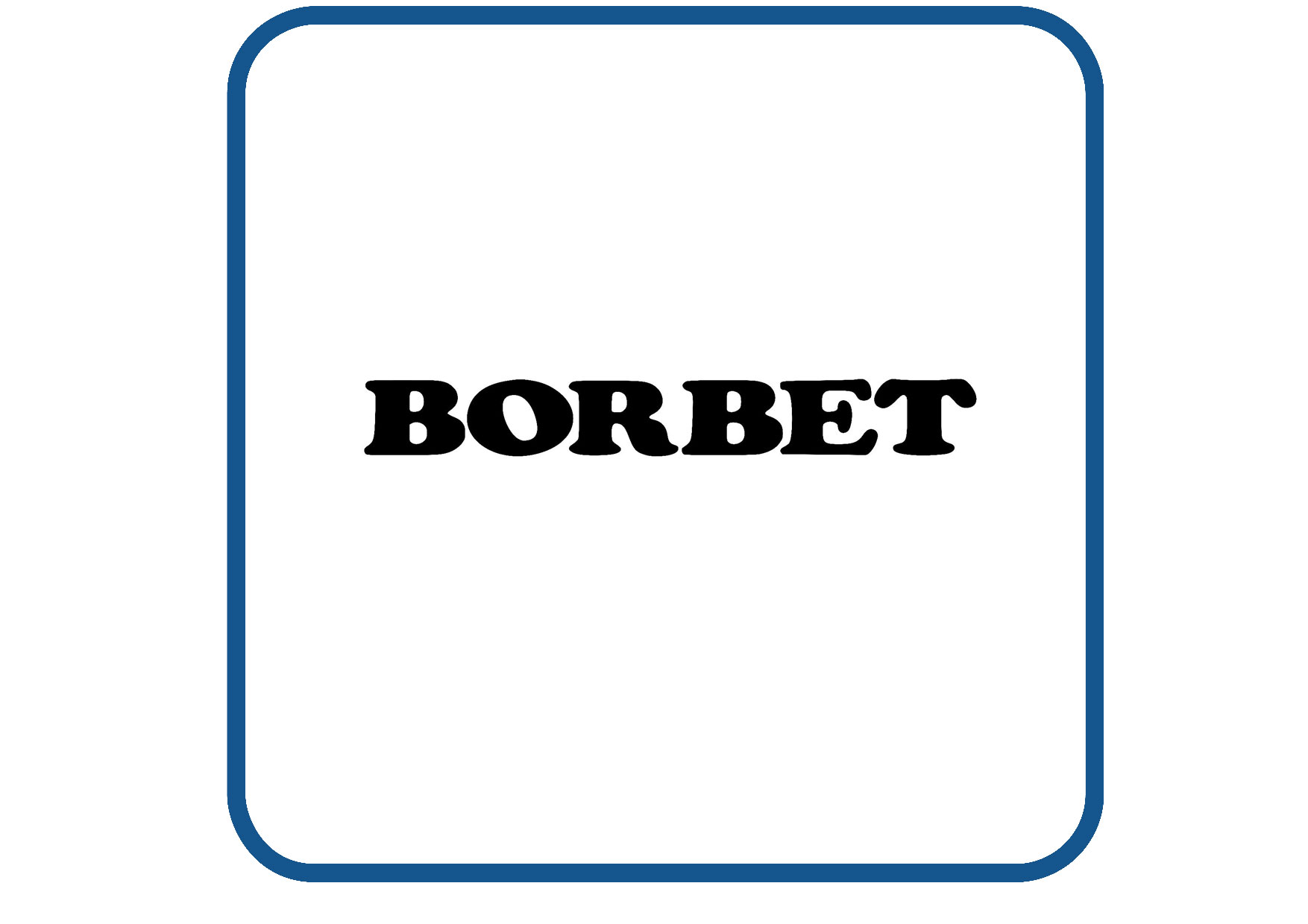 Borbet remklauw sticker