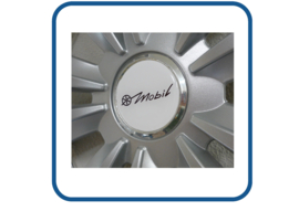 Mobil Karmann naafstickers
