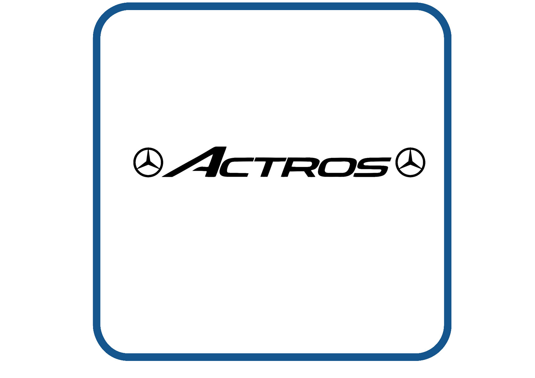 Mercedes Actros sticker