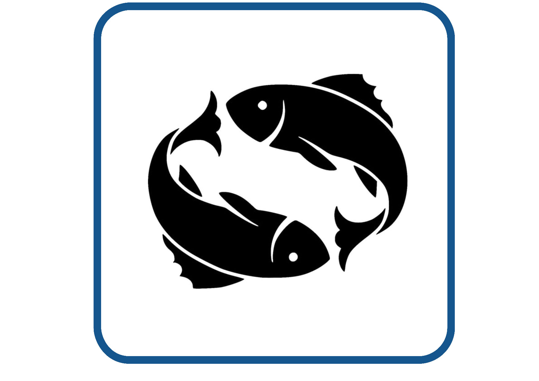 Vissen sticker