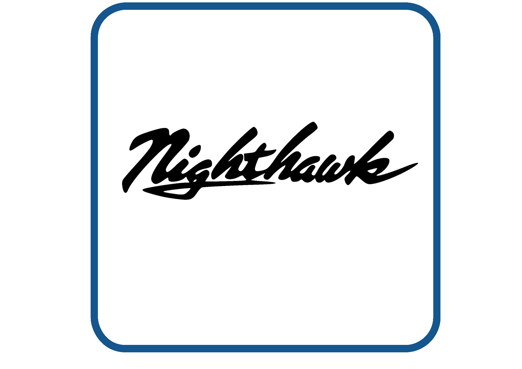 Honda Nighthawk sticker