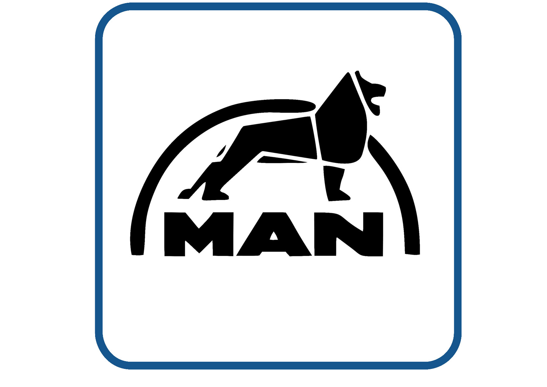 MAN design 6 sticker