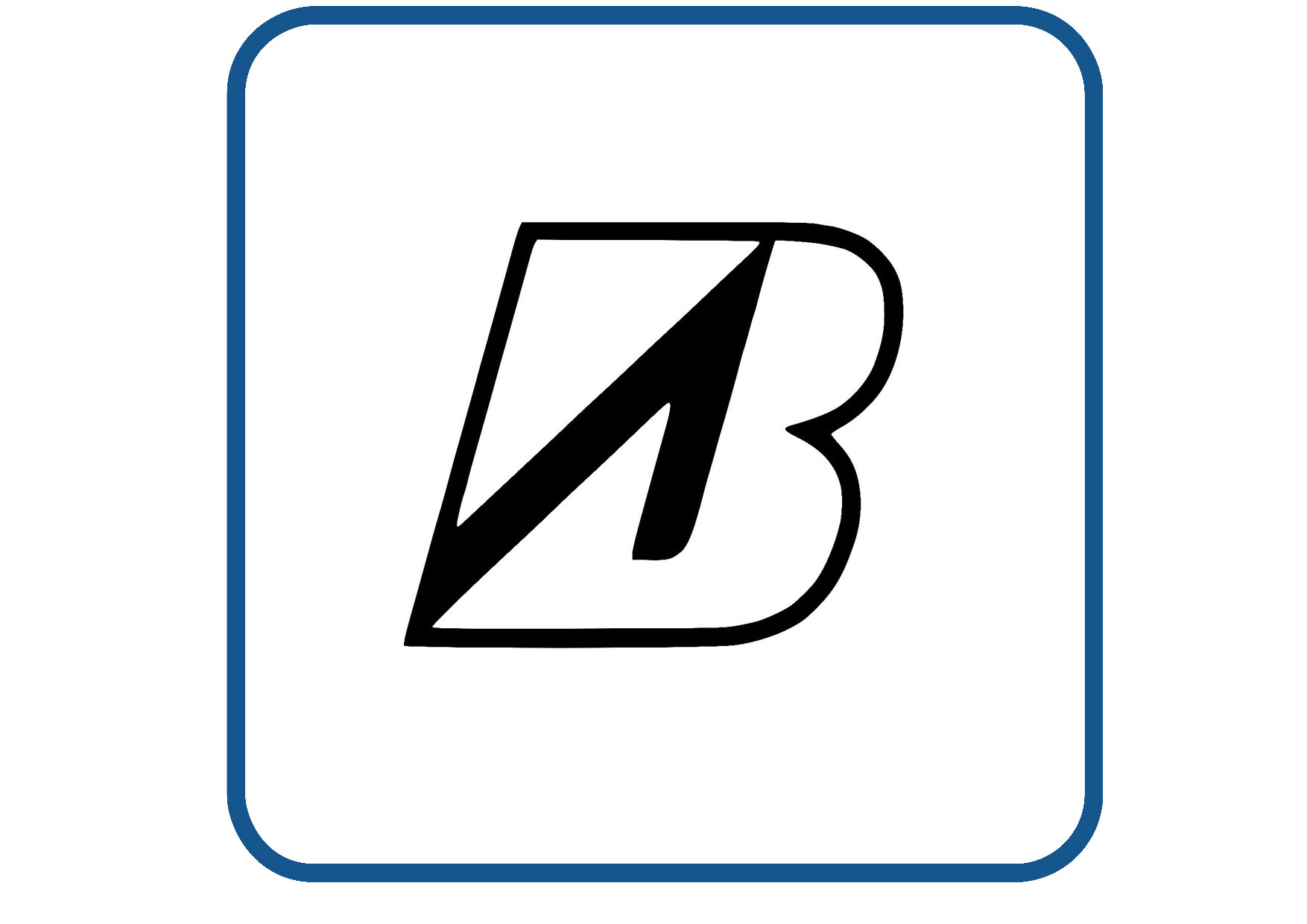 Bridgestone logo design 2 sticker