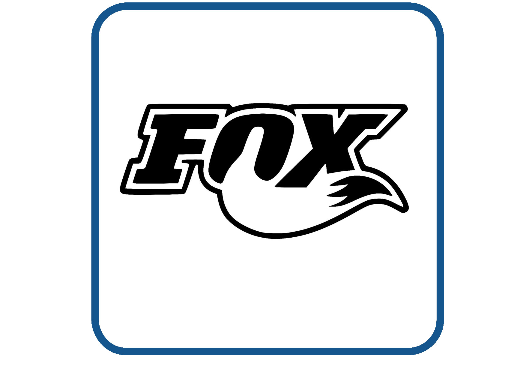 Fox design 2 sticker