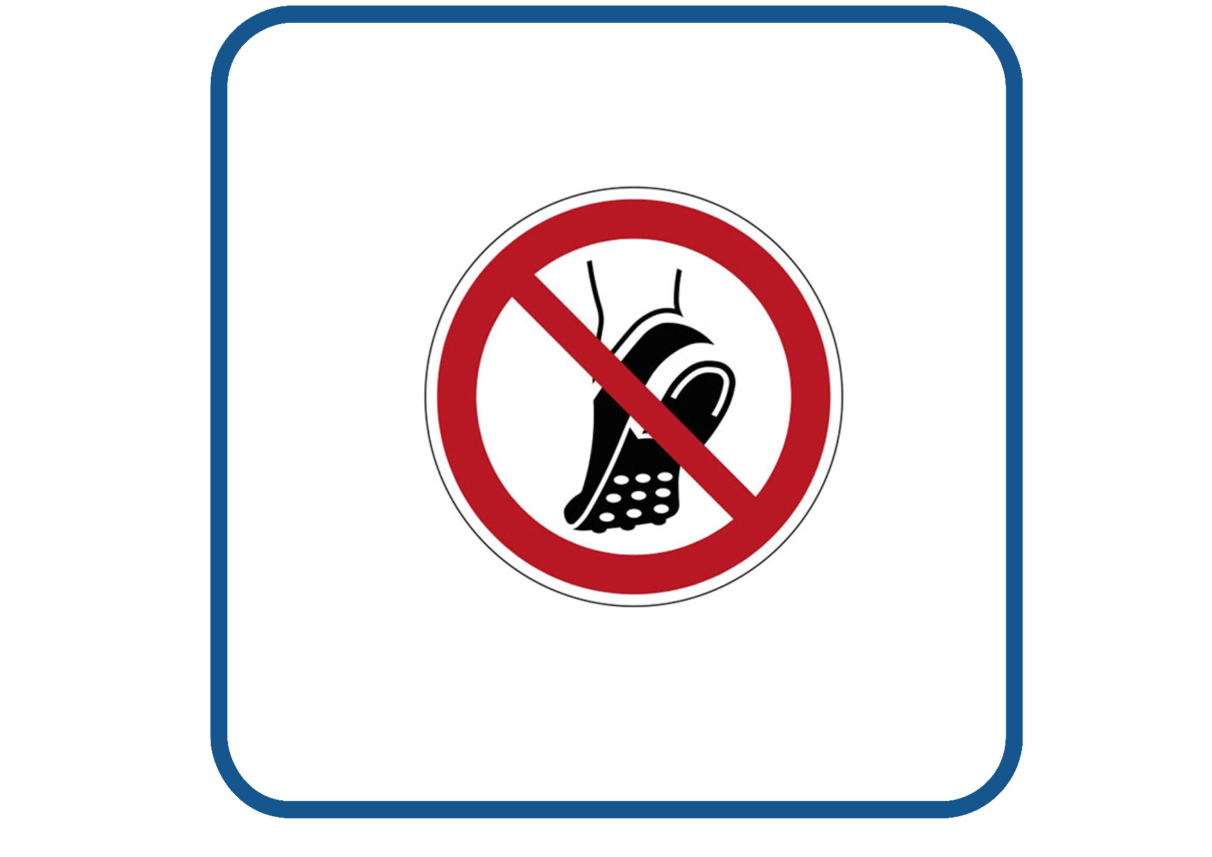Metalen noppen sticker