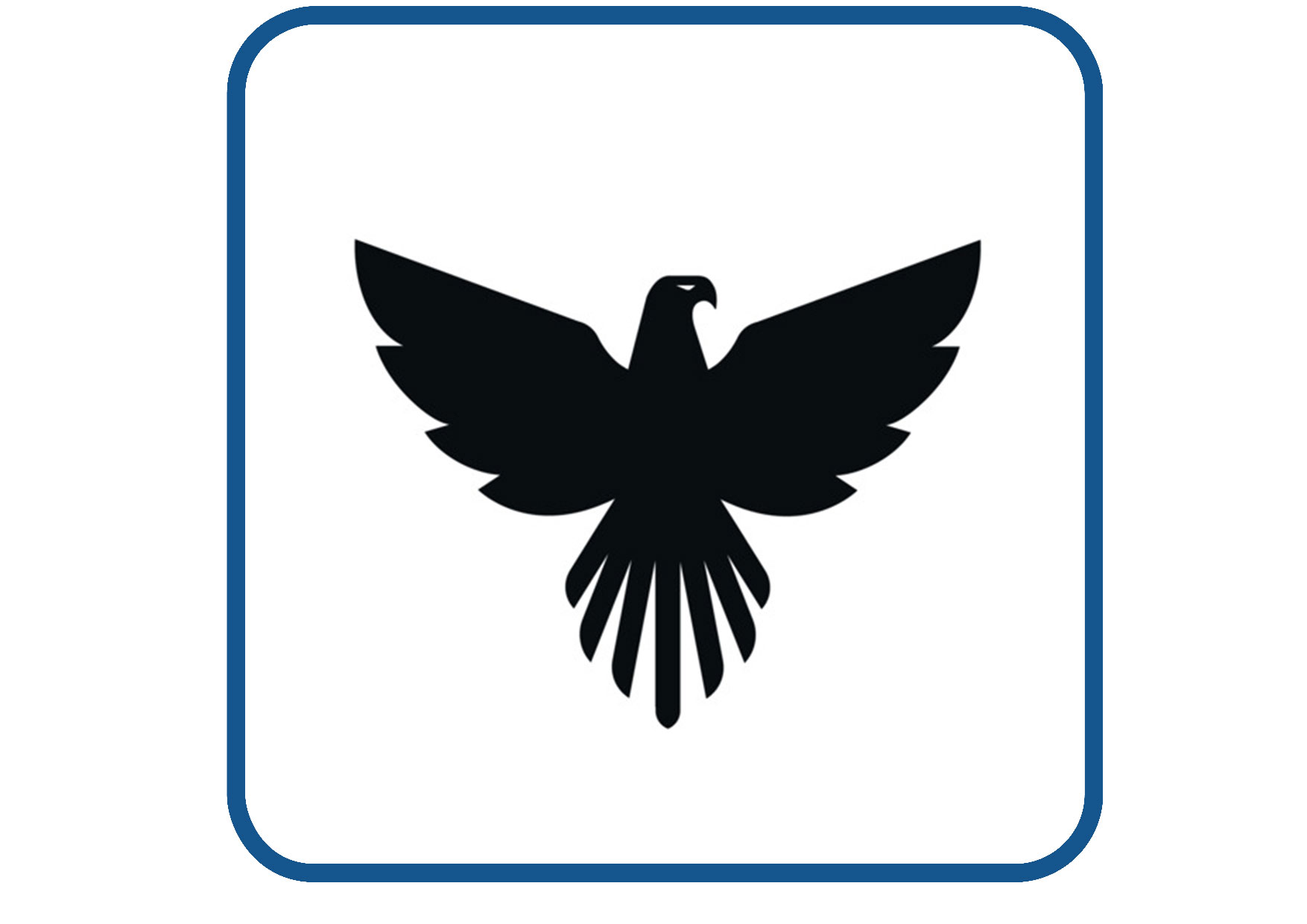 Adelaar design 8 sticker