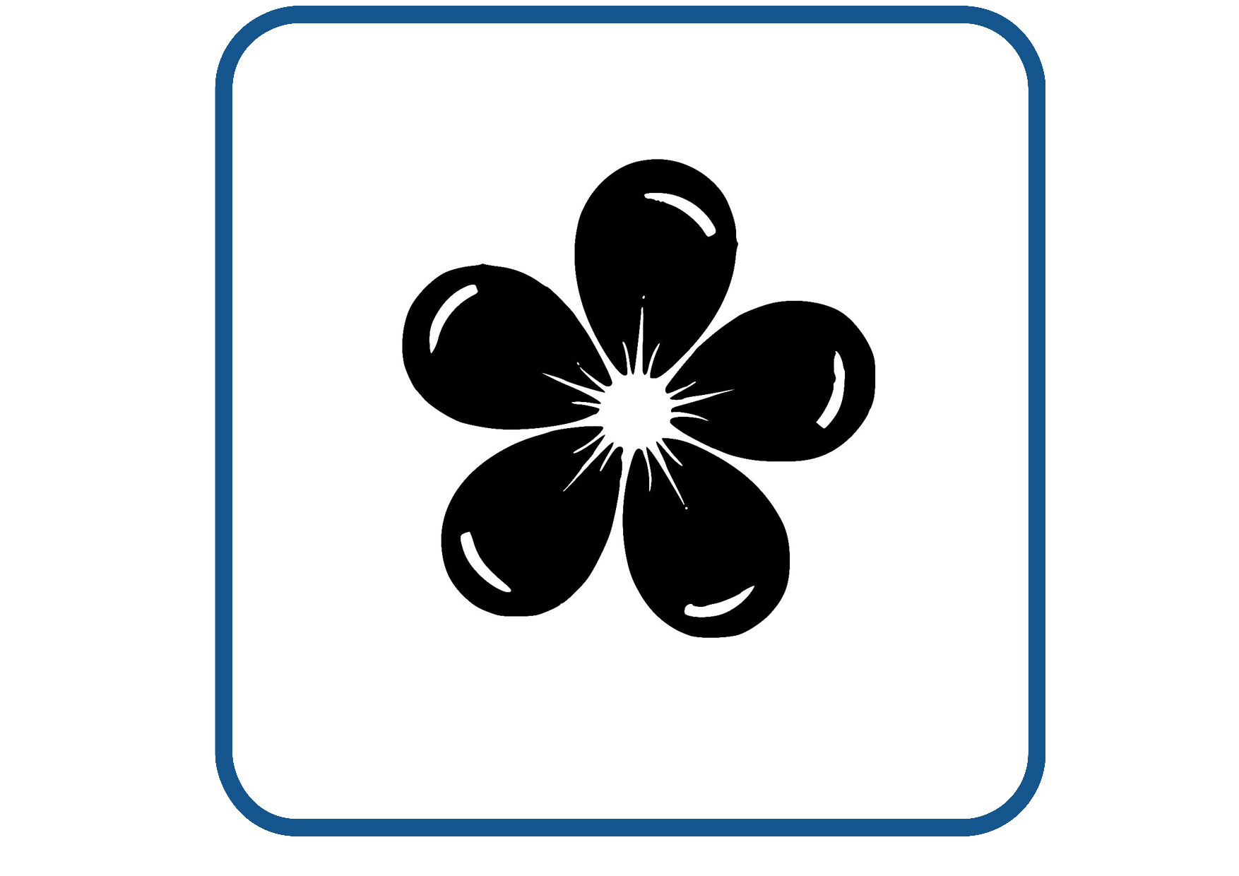 Bloem design 32 sticker