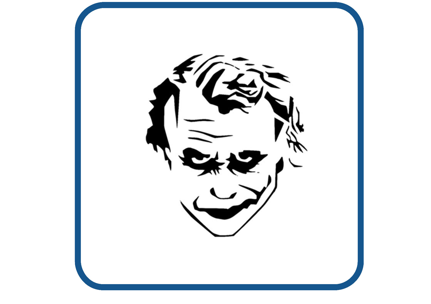 Joker design 3 sticker