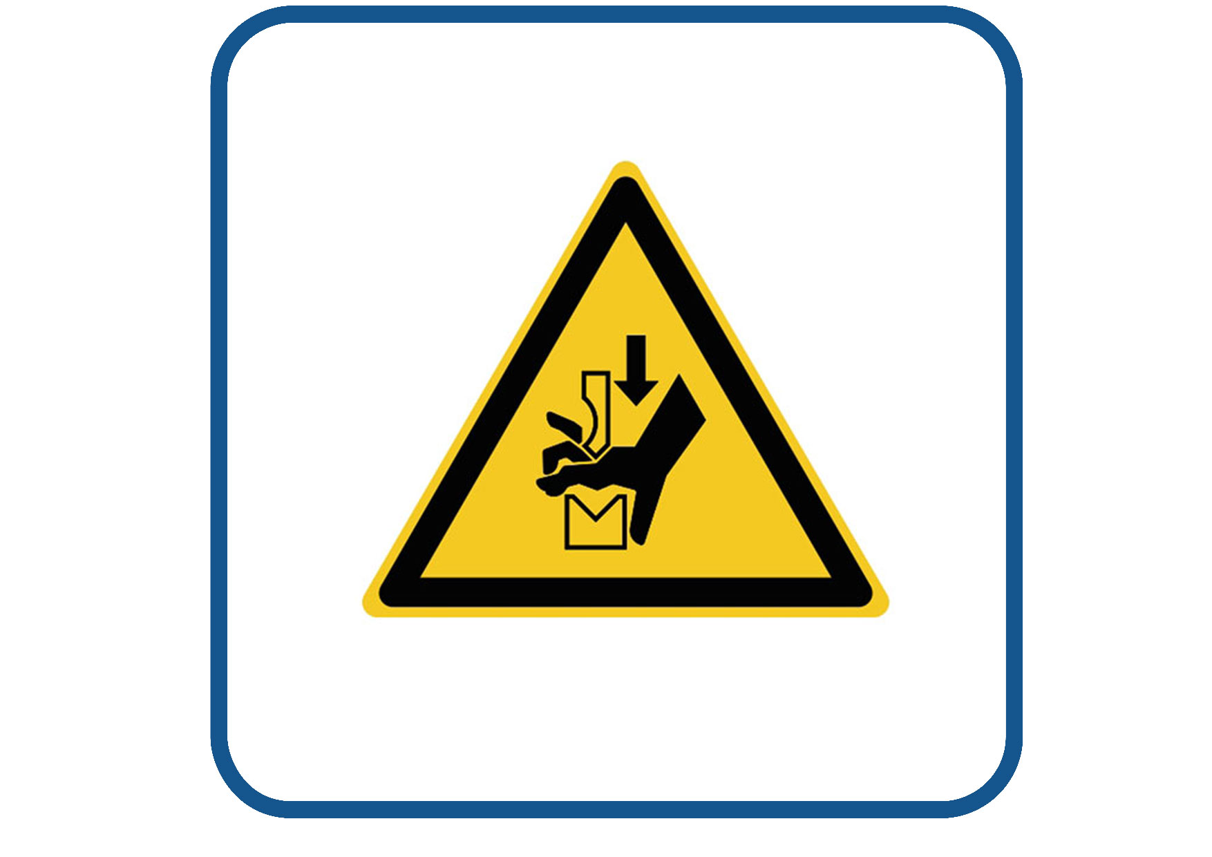 Pletgevaar sticker