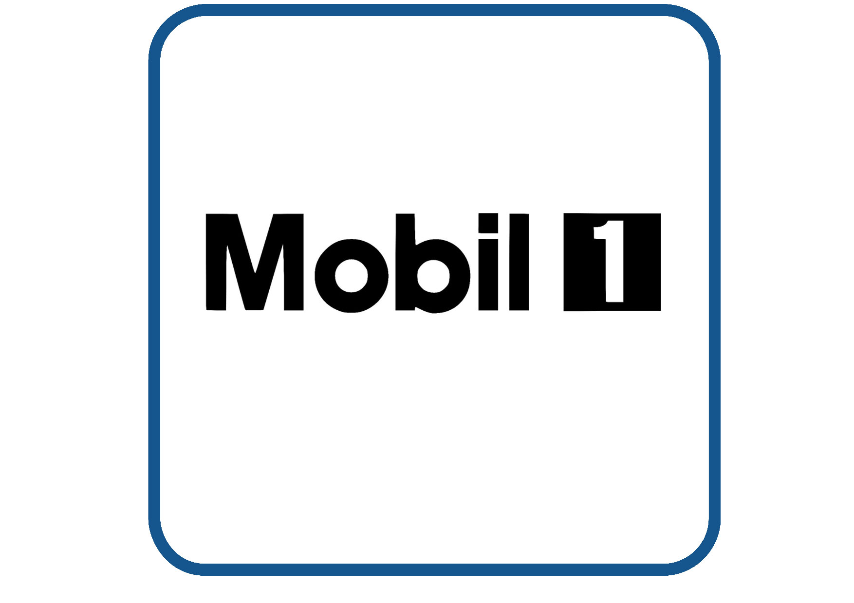 Mobil 1 sticker