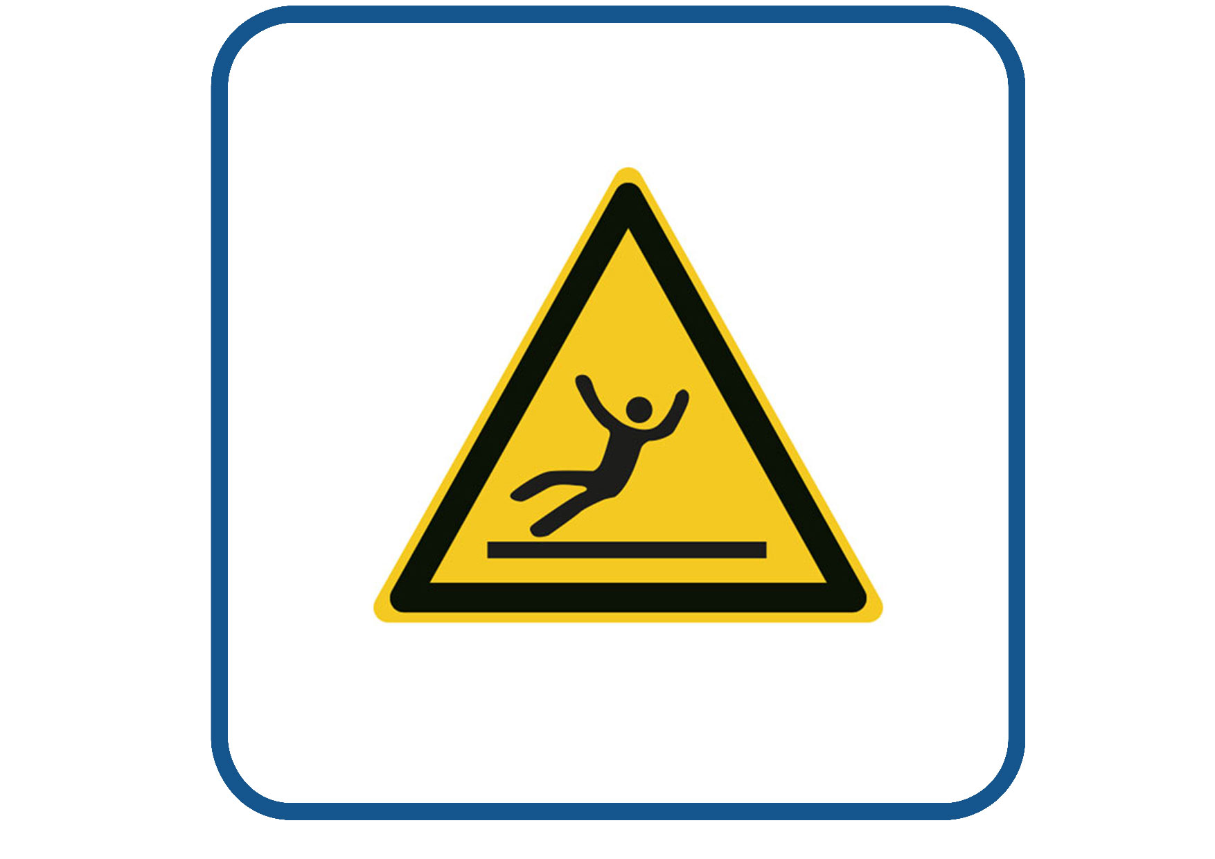 Doorvalgevaar sticker