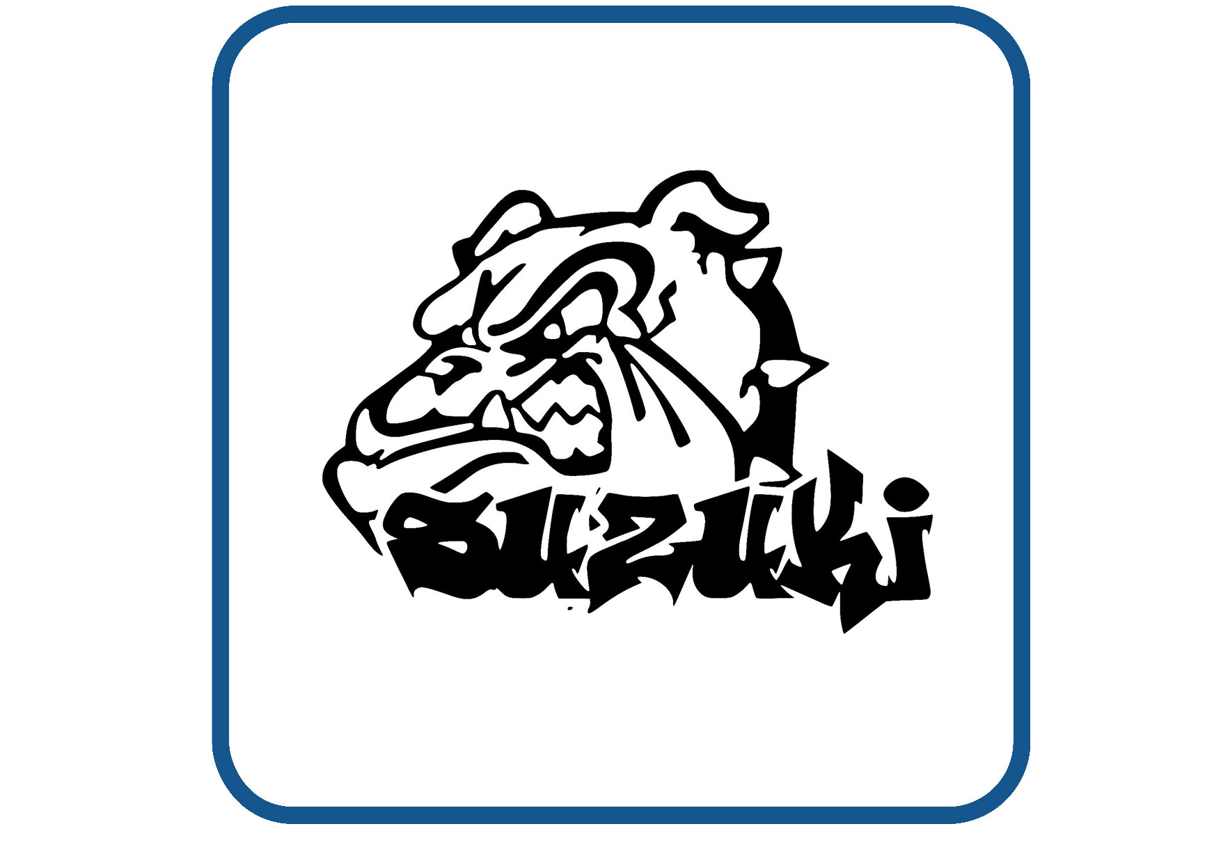 Suzuki Bulldog sticker