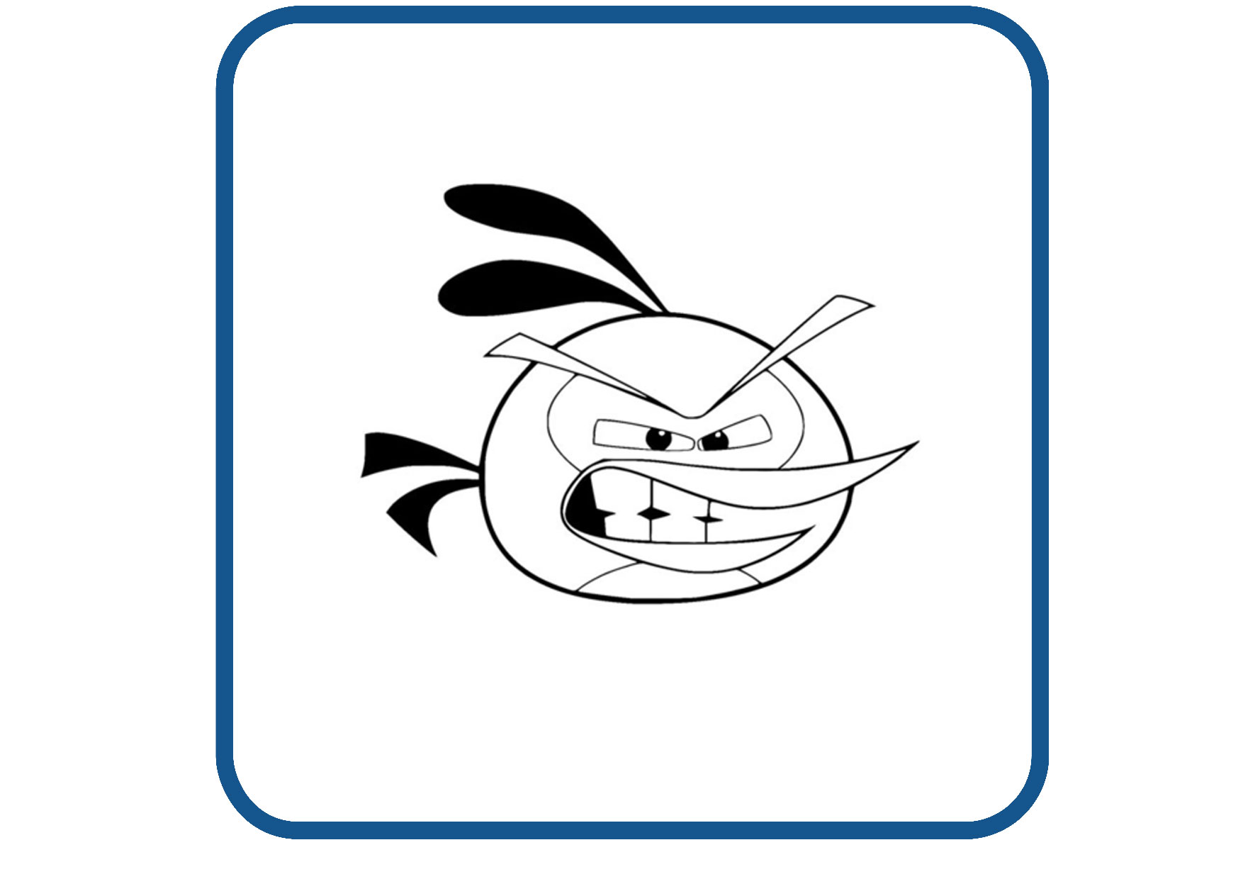 Angry Birds design 7 sticker