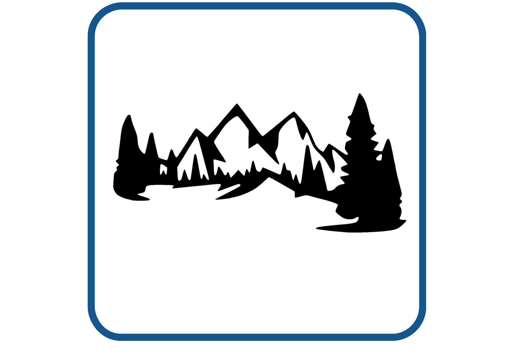Bergen design 7 sticker