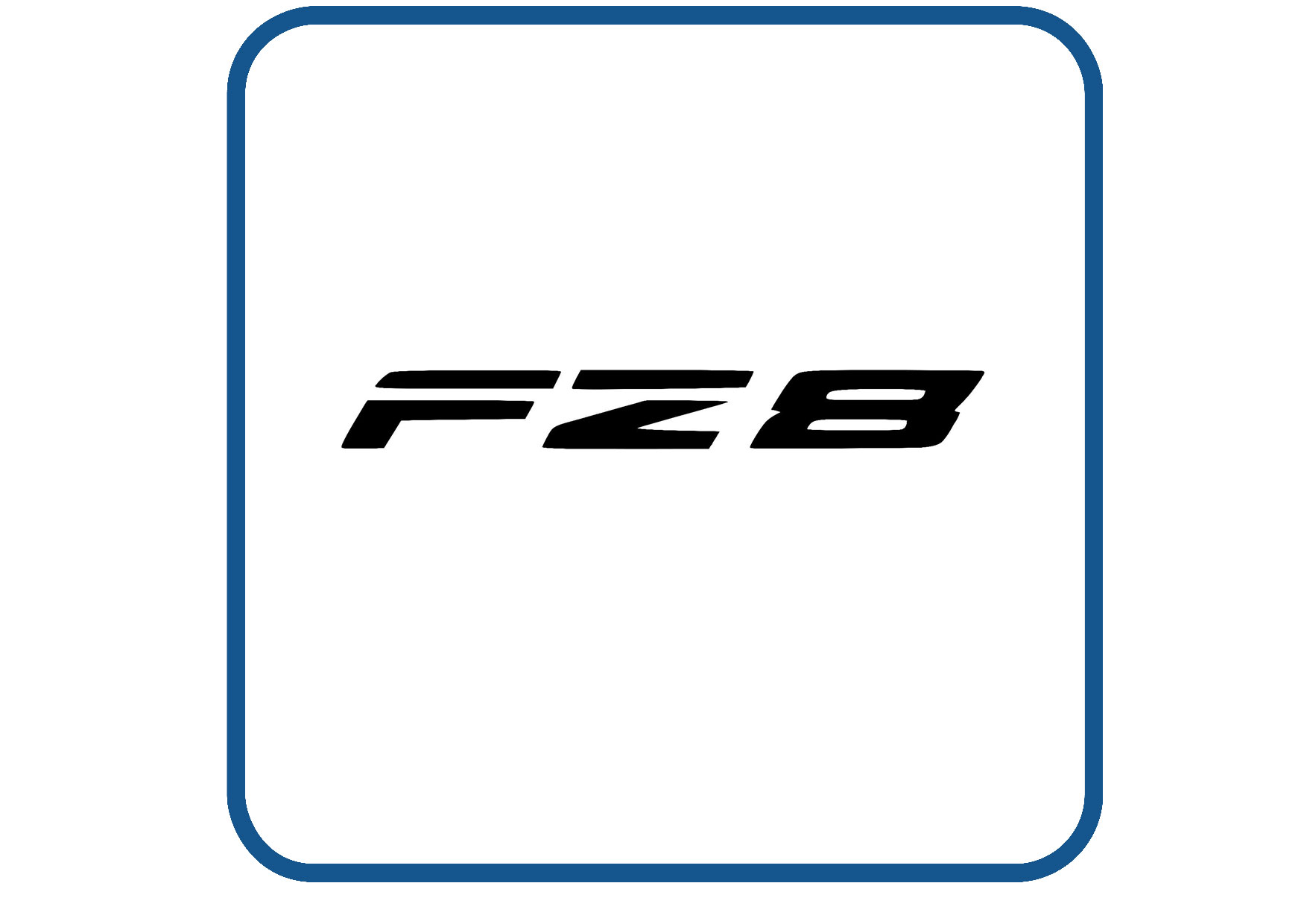 Yamaha FZ8 sticker
