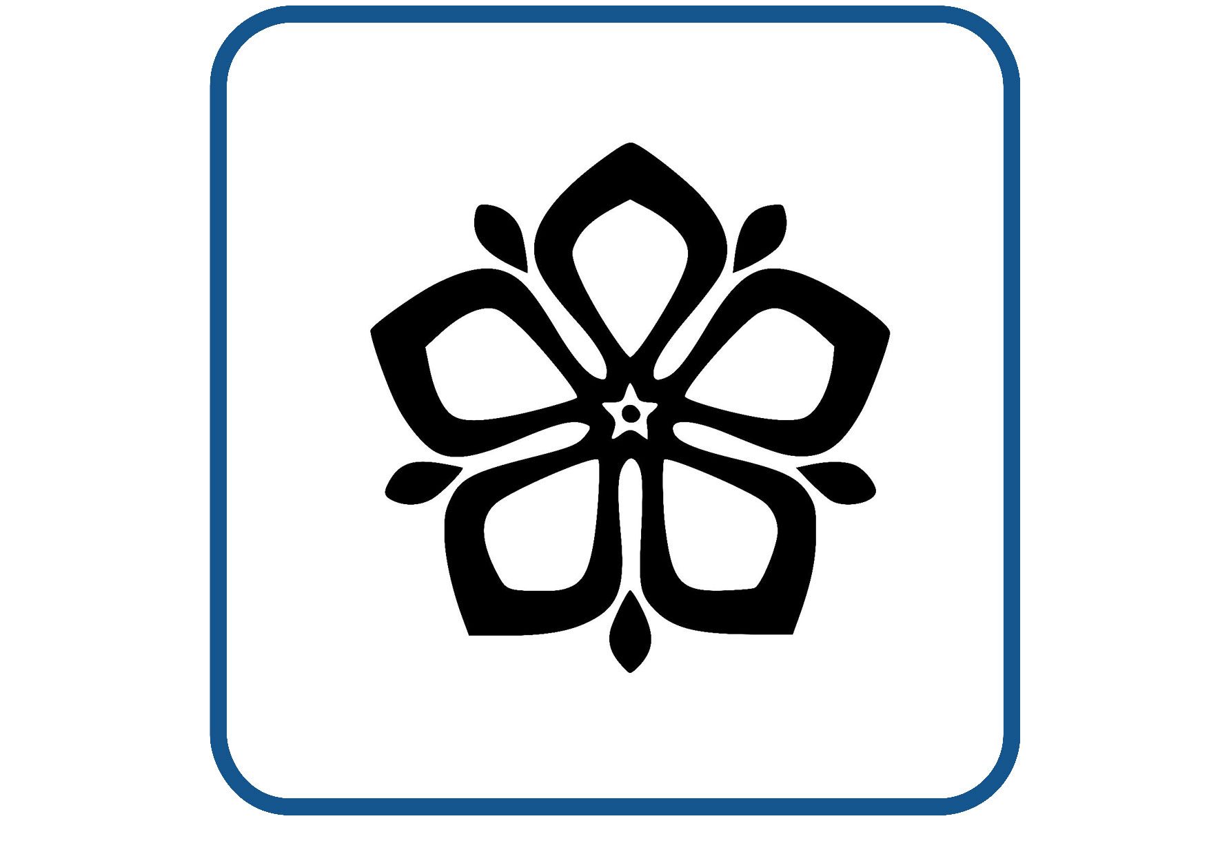 Bloem design 19 sticker