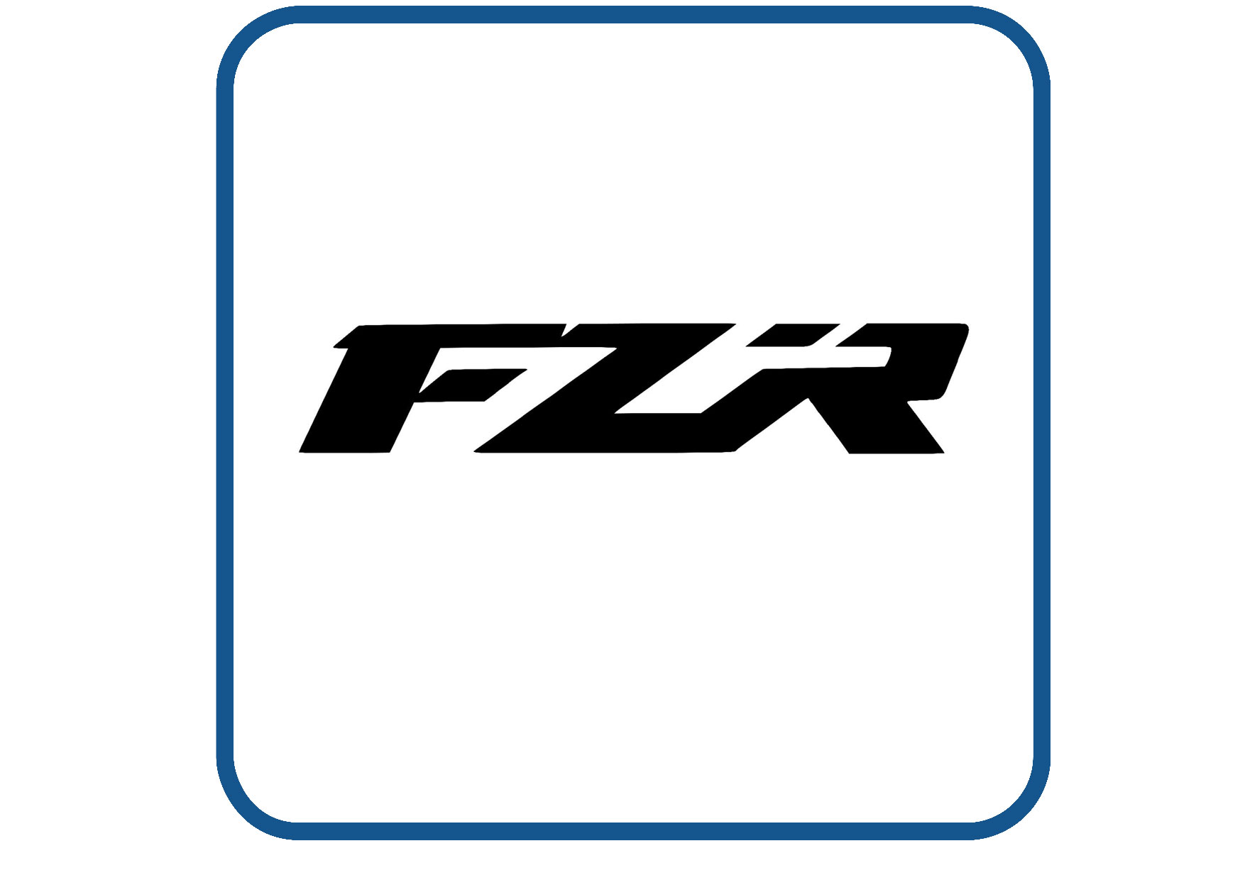 Yamaha FZR sticker