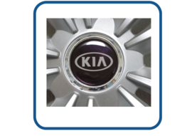 Kia naafstickers