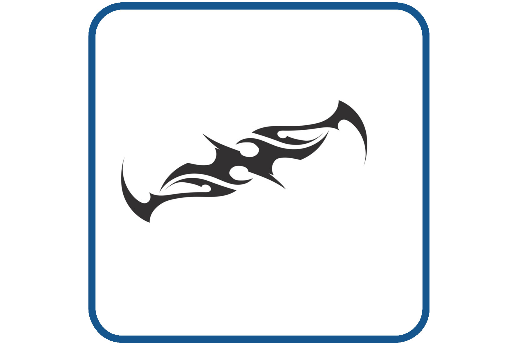 Tribal design 18 sticker