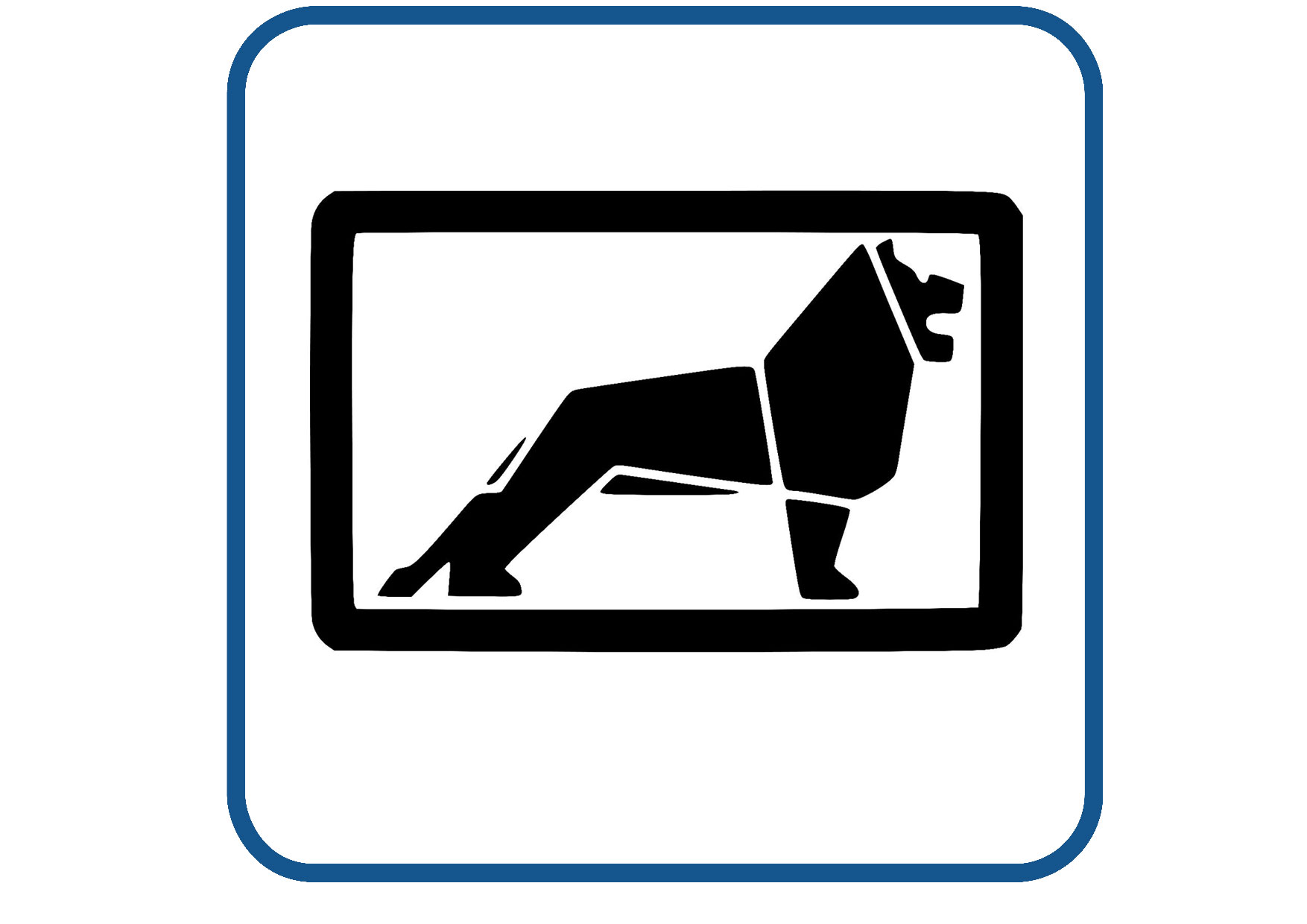 MAN design 7 sticker