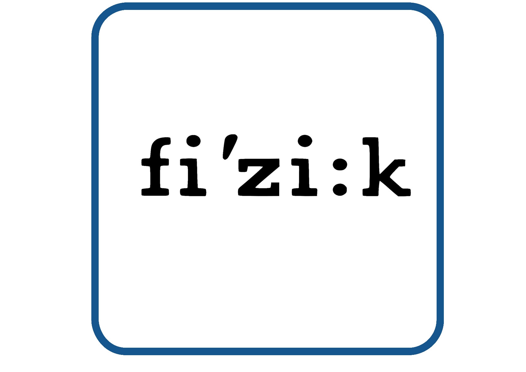 Fizik sticker