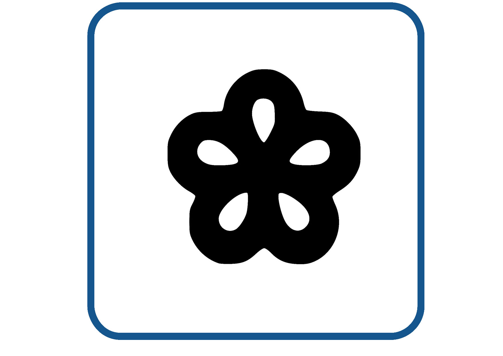 Bloem design 22 sticker