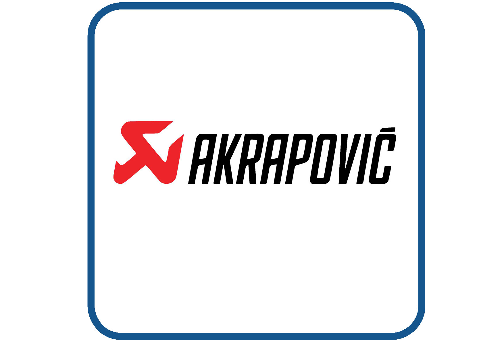 Akrapovic sticker