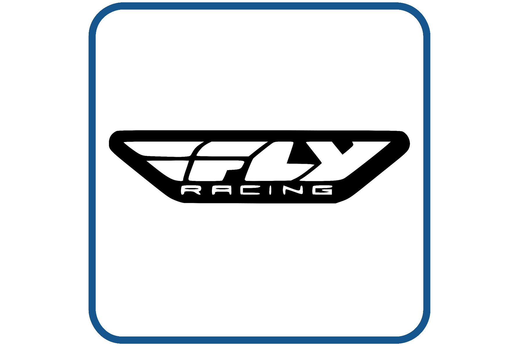 Fly racing sticker