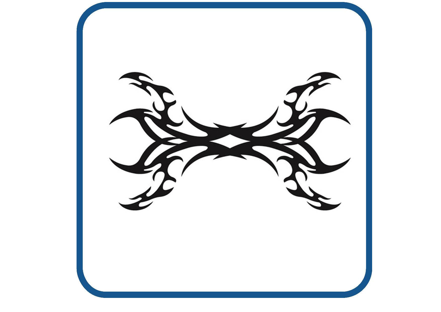 Tribal design 46 sticker