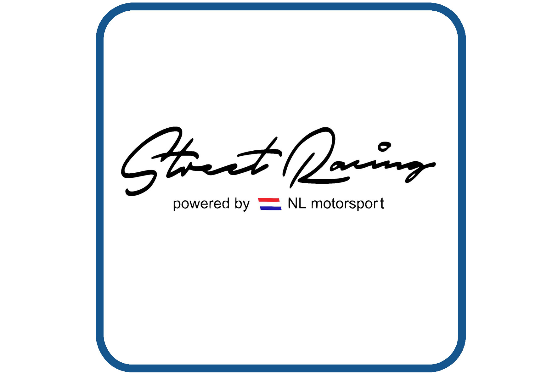 NL vlag Street Racing sticker
