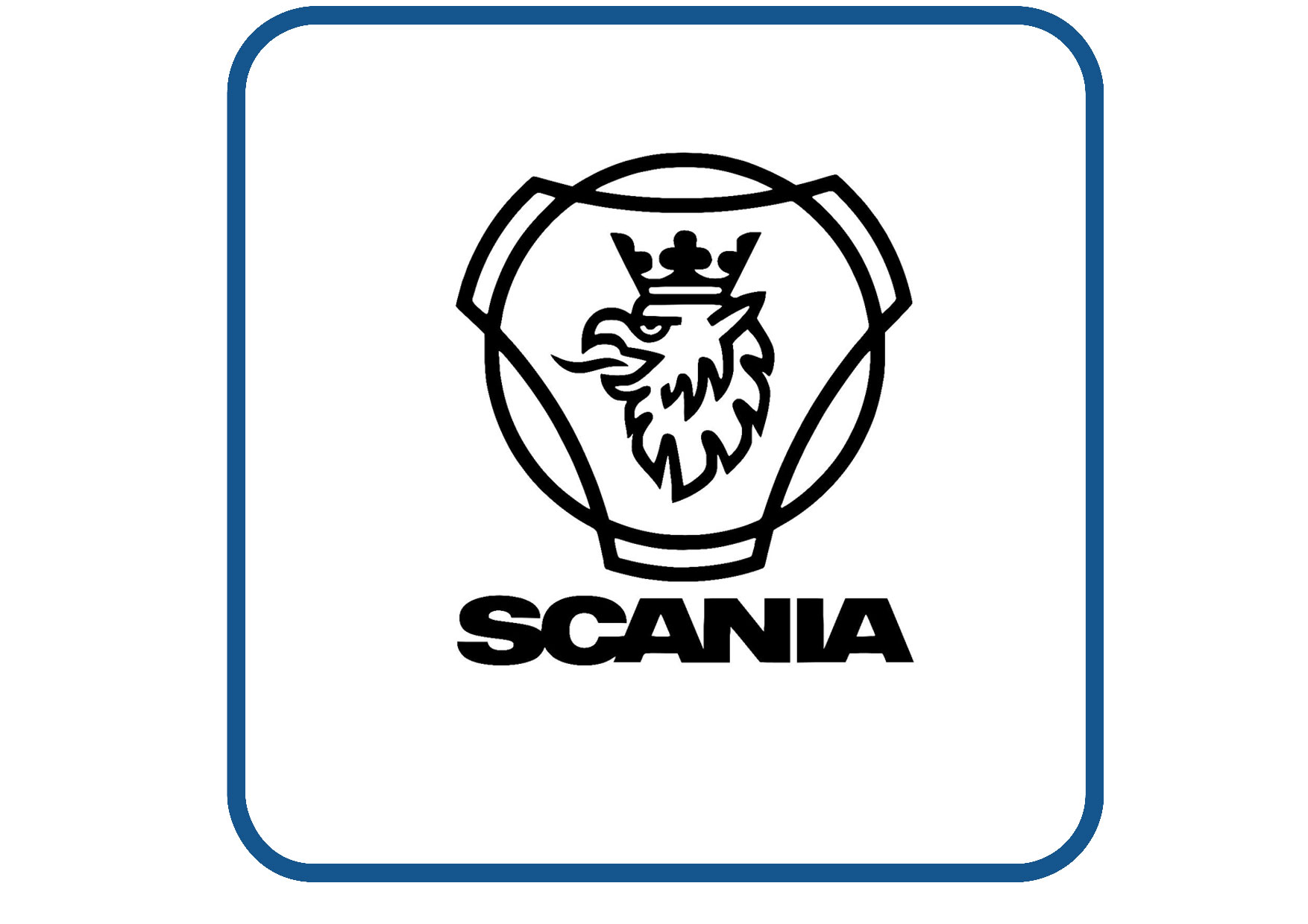Scania logo sticker