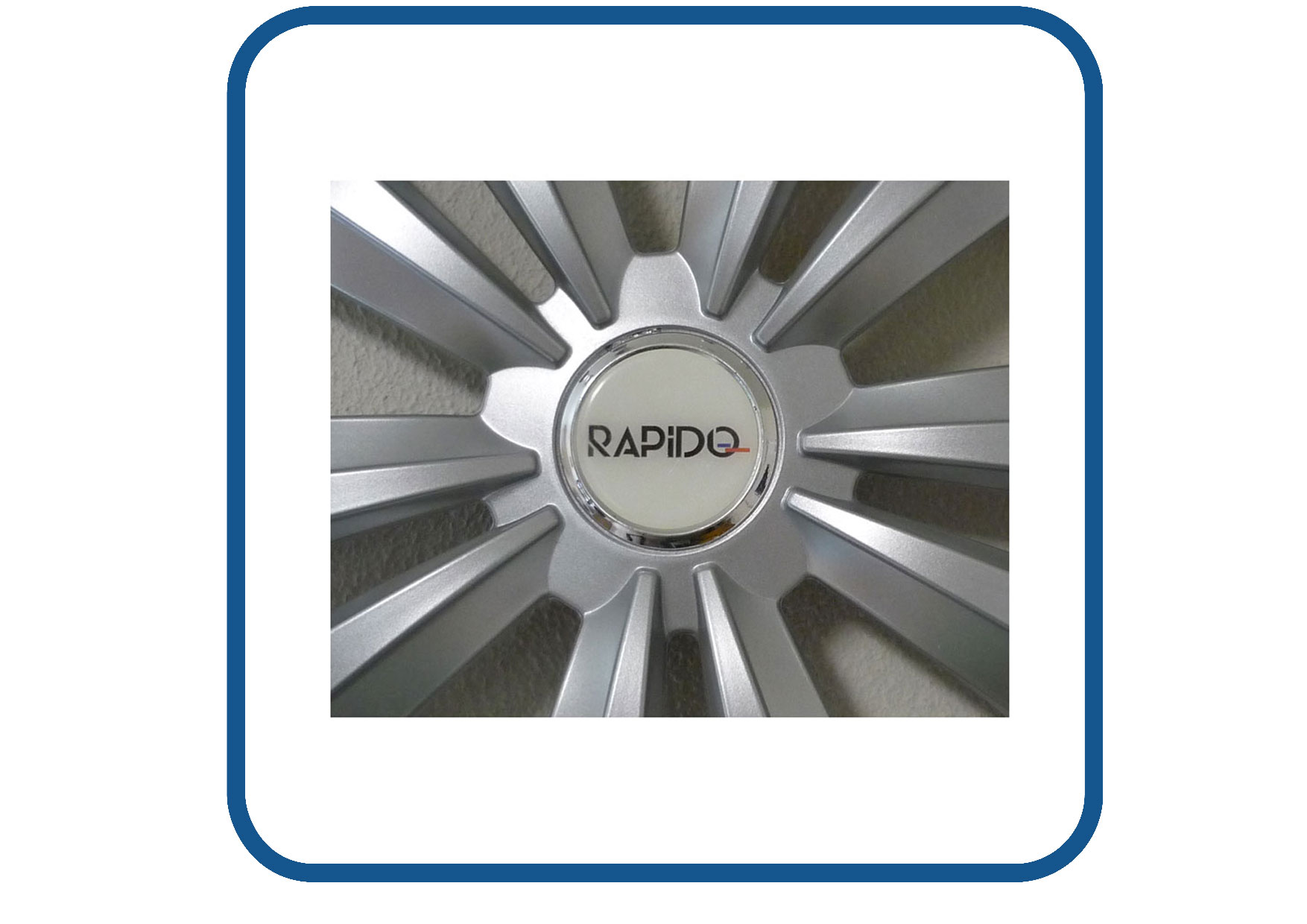 Rapido vintage naafsticker