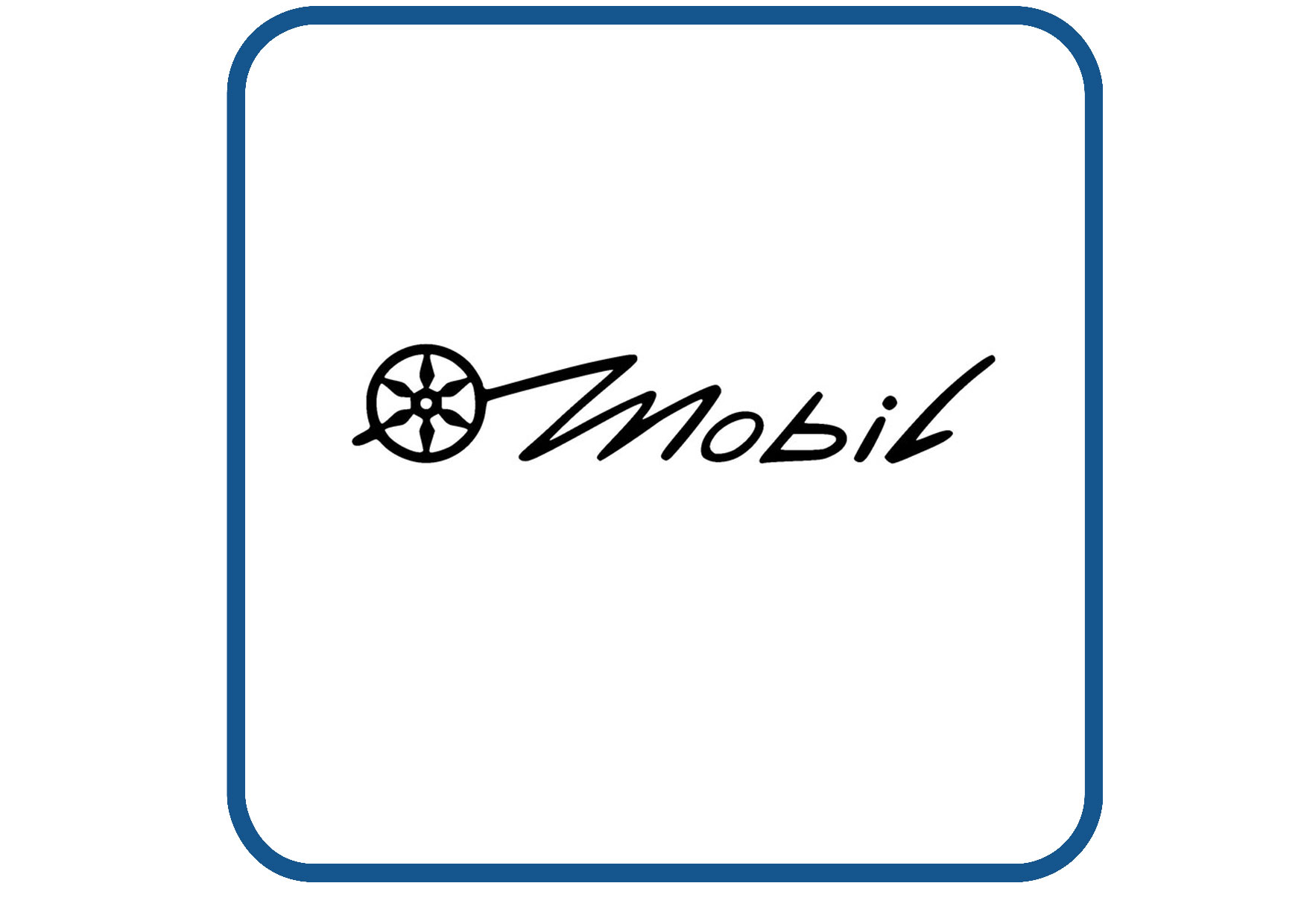 Mobil Karmann caravan en camper sticker